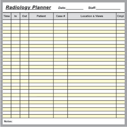 patient scheduling for radiology