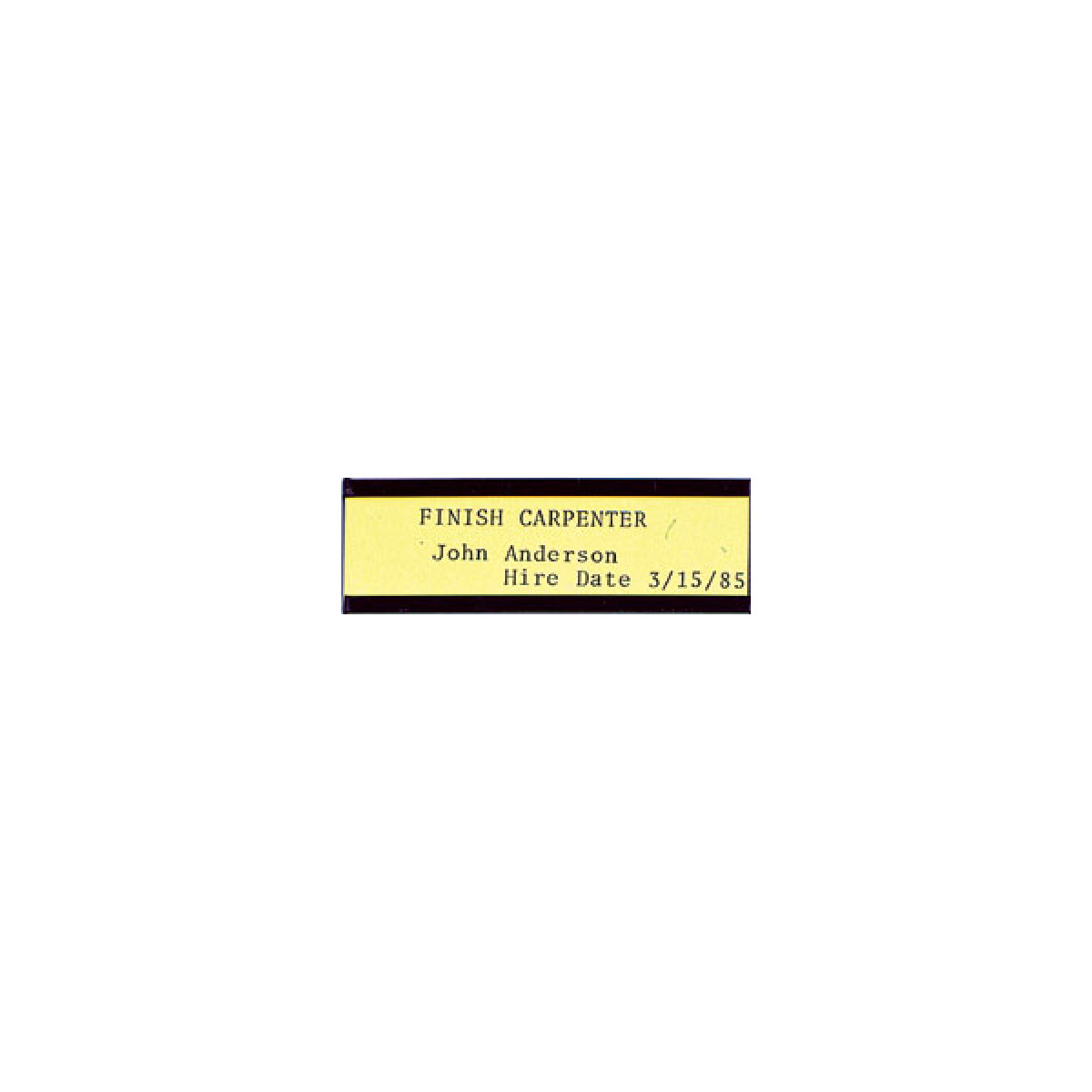 sample 1x3 inch magnetic card holder and card sample 1x3 inch magnetic card holder and card