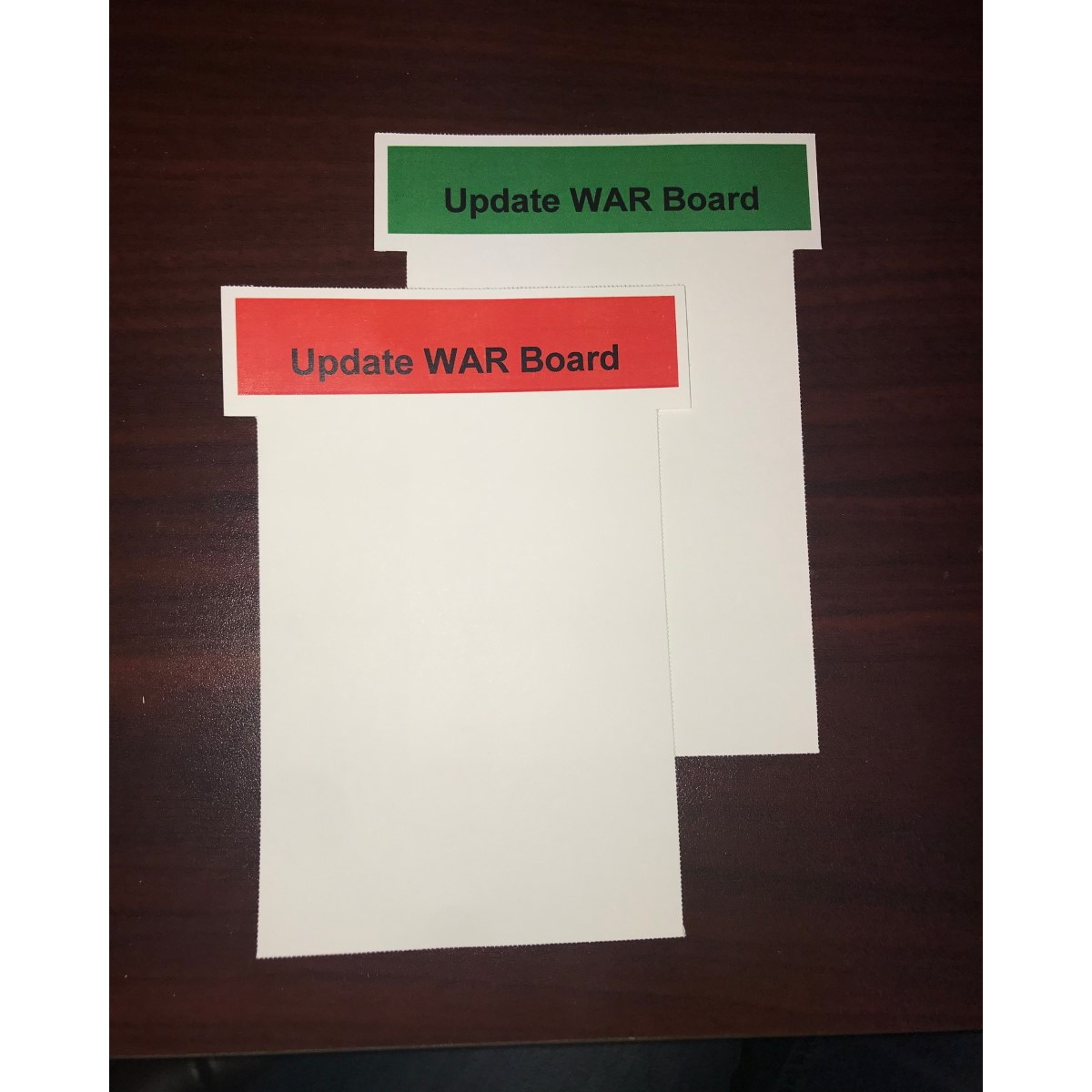 Color Printed, 2 sides T-cards Color Printed, 2 sides T-cards