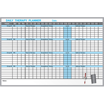 patient therapy planning board