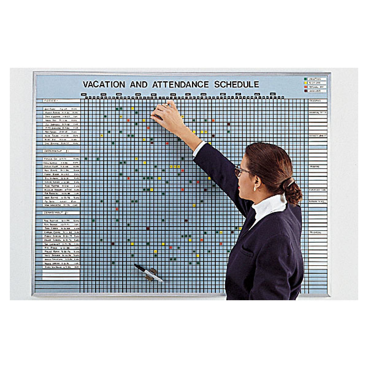 vacation and attendance board kit