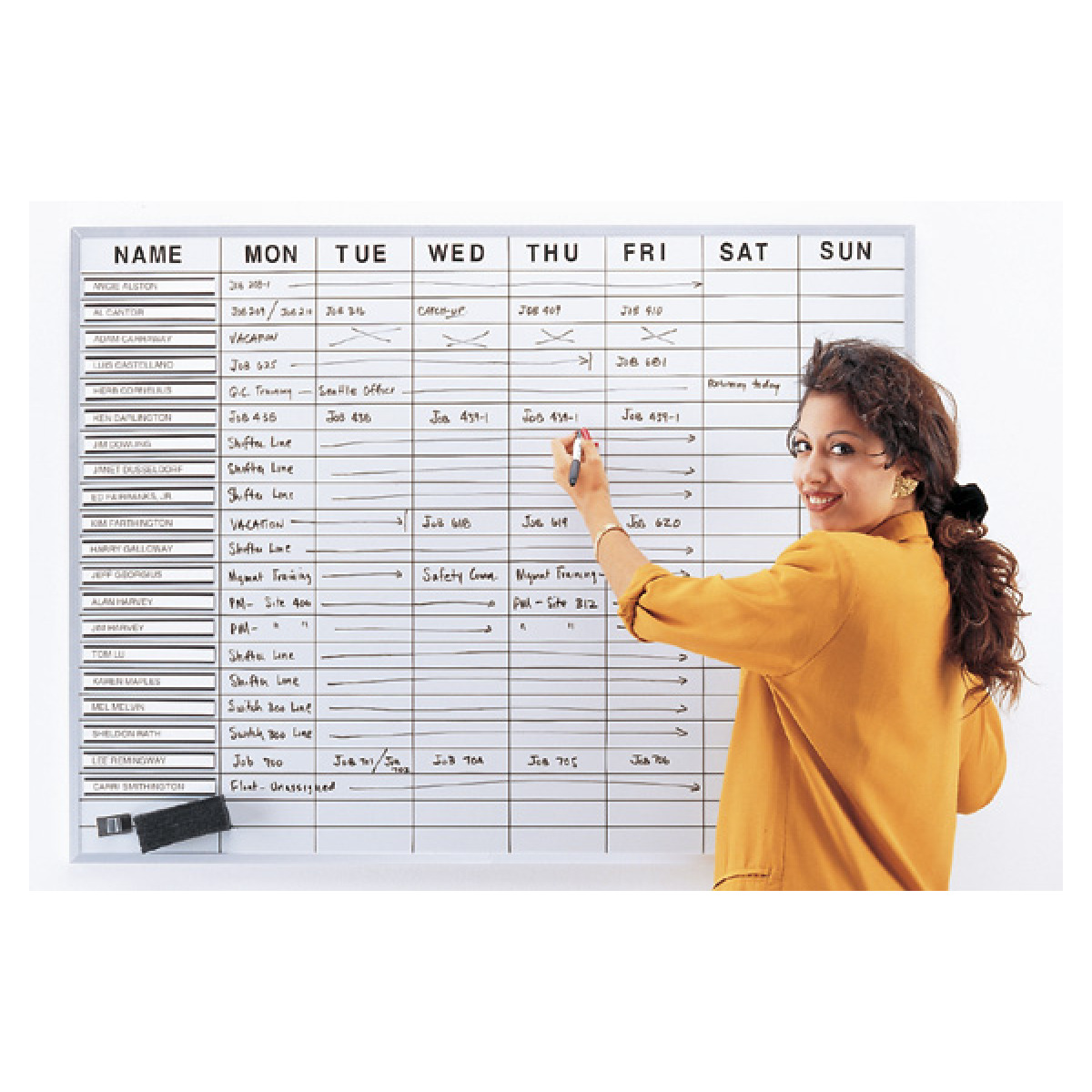 weekly assignment whiteboard kit