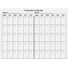 custom calendar rolling whiteboard