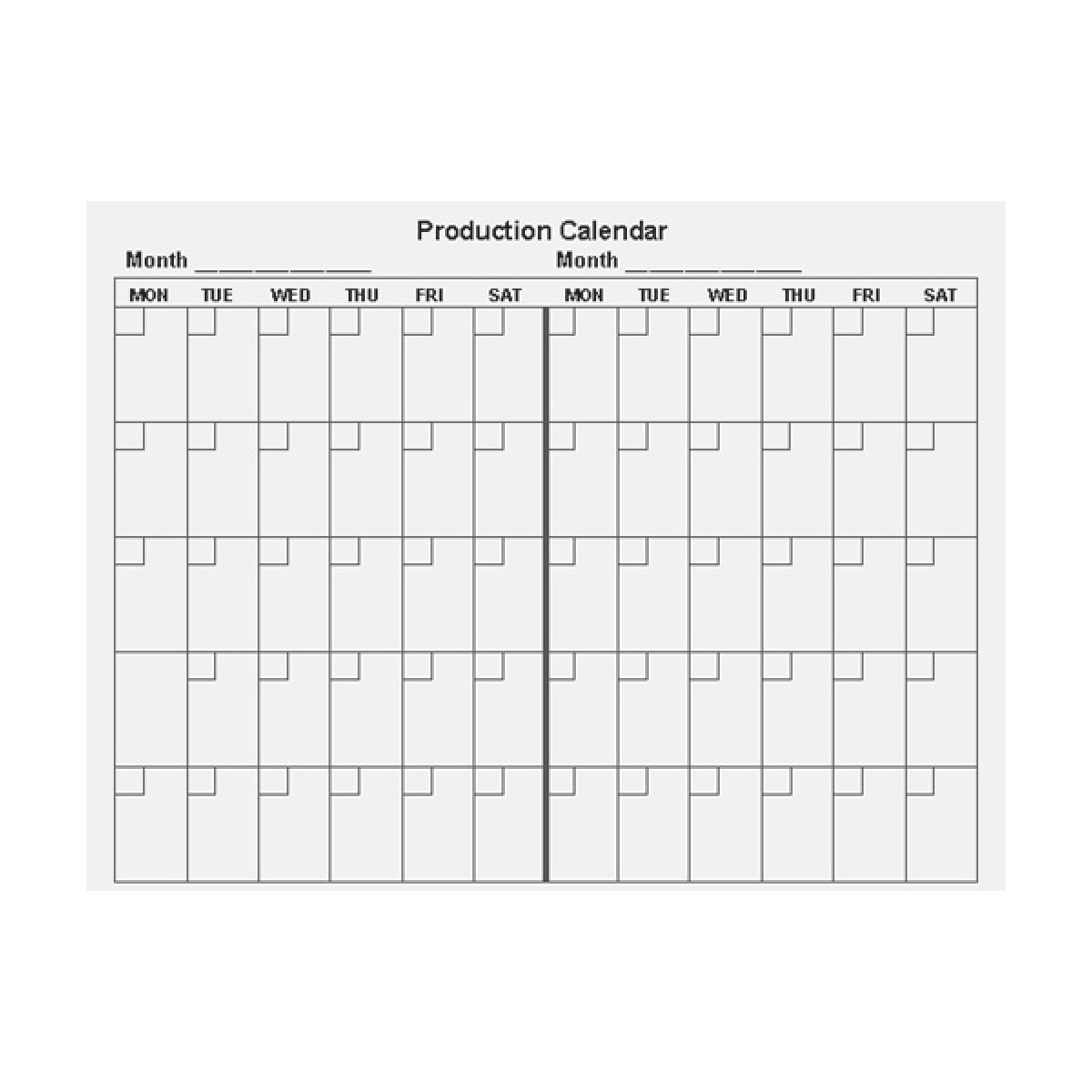 custom calendar rolling whiteboard