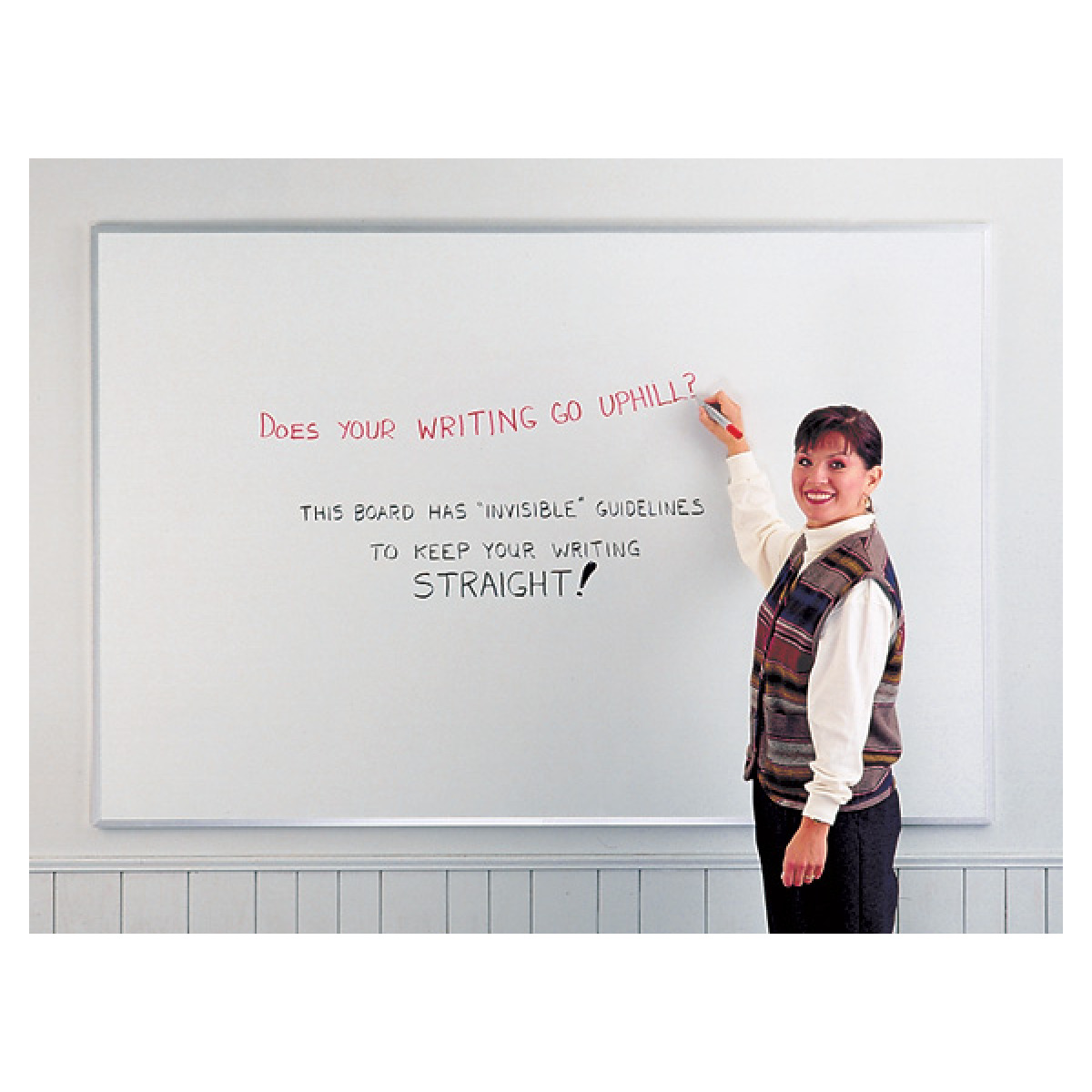 whiteboard with 1x1 inch white-lined grid pattern whiteboard with 1x1 inch white-lined grid pattern